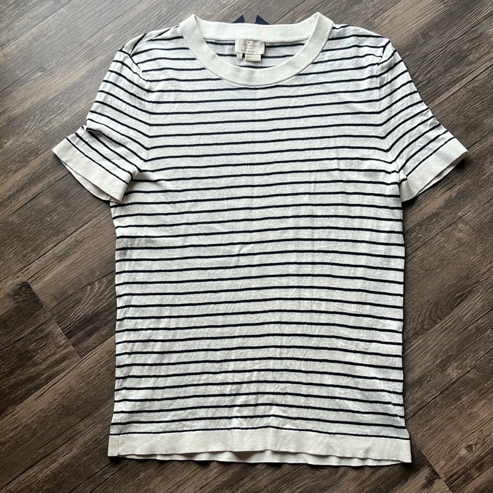 Kate Spade Silk Blend Sweater Top Size L